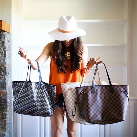 goyard or neverfull|michael kors neverfull tote.